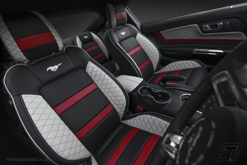 Ford Mustang bespoke leather interior