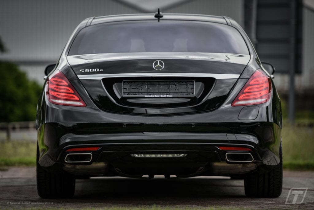 Mercedes S Class luxury leather interior