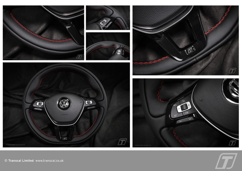 Our stylish, durable, and luxurious new T6 steering wheel upgrade