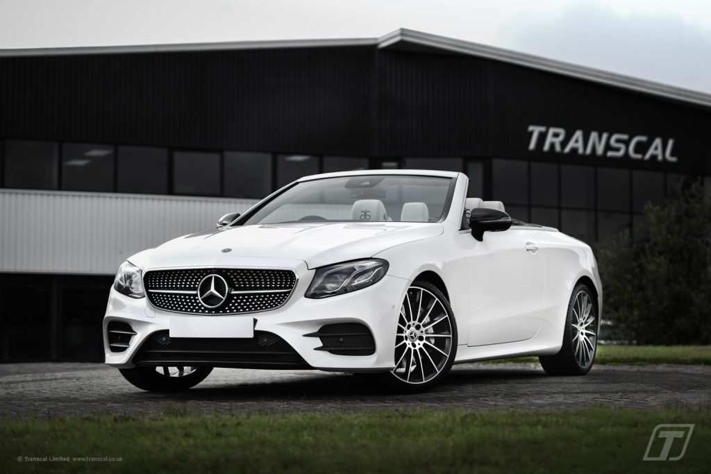 Mercedes E Class Convertible bespoke leather interior