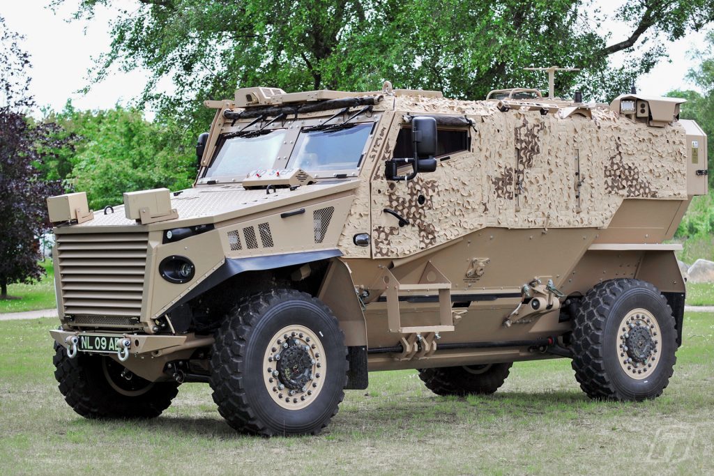 Foxhound Engine Frame and Bonnet